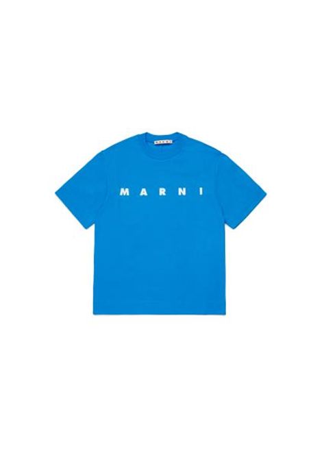 T-shirt con logo MARNI KIDS | M002MV M00RF0M859